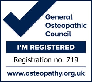 Robin Kiashek General Osteopathic Council Registration