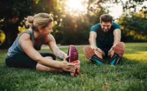 Stretch before exercise